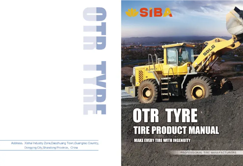 OTR တာယာ ထုတ်ကုန်လက်စွဲစာအုပ် OTR တာယာ ထုတ်ကုန်လက်စွဲစာအုပ်