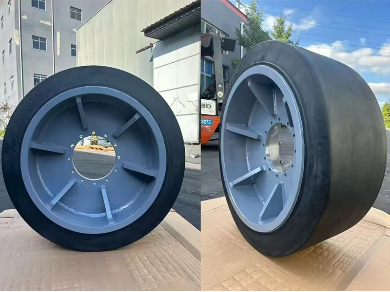 Passenger Boarding Bridge တွင်အသုံးပြုသော 40x16x30 တာယာများ Passenger Boarding Bridge တွင်အသုံးပြုသော 40x16x30 တာယာများ